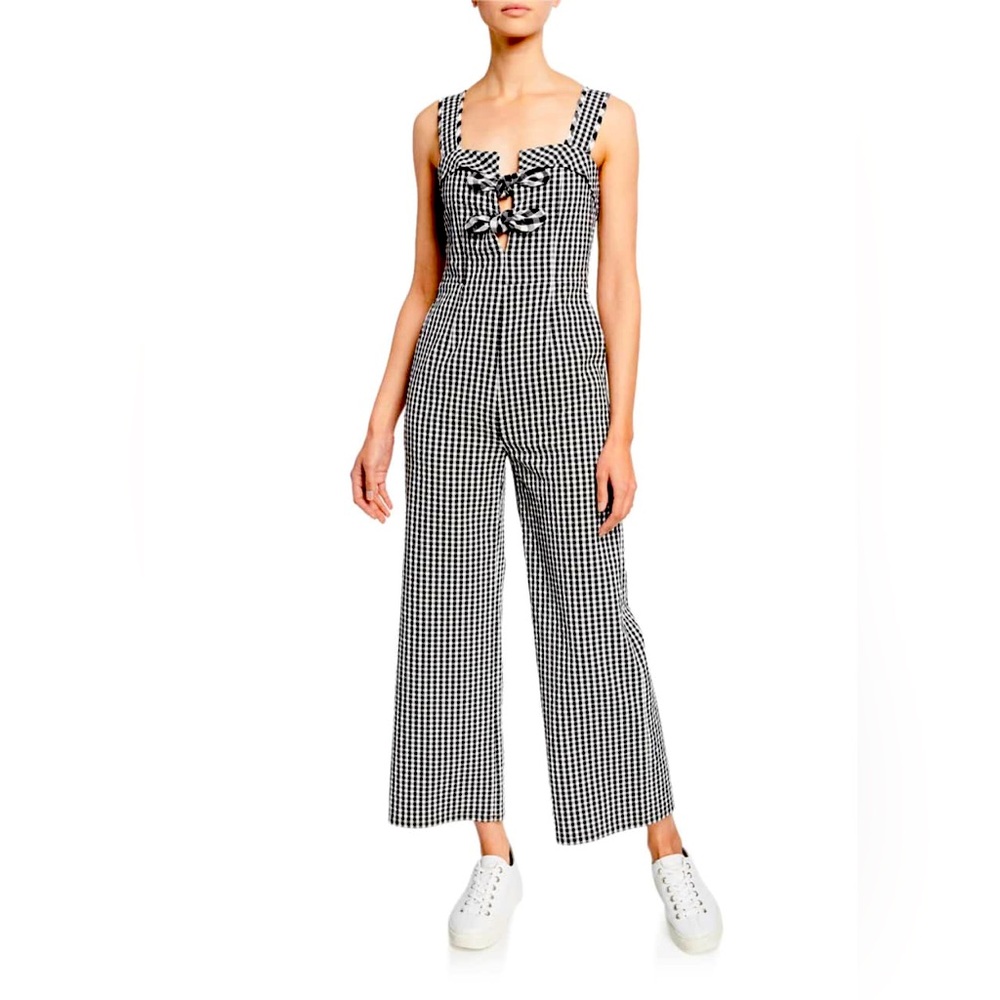 Like new! Tanya Taylor Rosalind Wide-Leg Jumpsuit Size 8